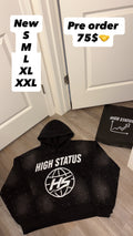 HighStatus Black Bedazzled Hoodie