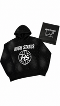 HighStatus Black Bedazzled Hoodie
